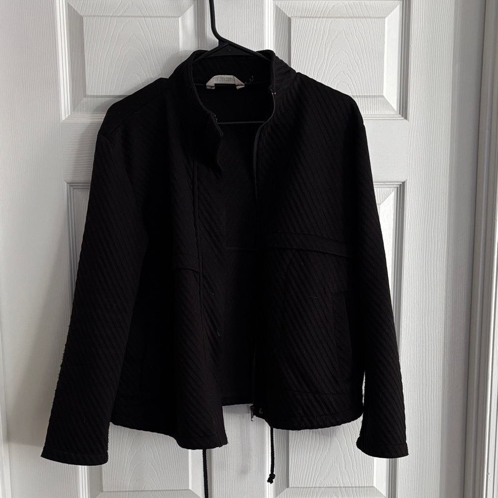 Women's Black Quilted Jacket